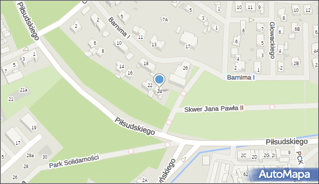 Police, Księcia Barnima I, 24, mapa Police