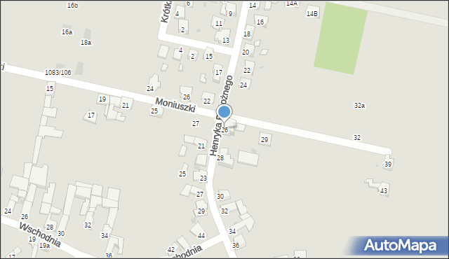 Racibórz, Księcia Henryka Pobożnego, 26, mapa Racibórz