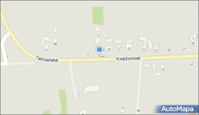 Sędziszów Małopolski, Księżomost, 31a, mapa Sędziszów Małopolski