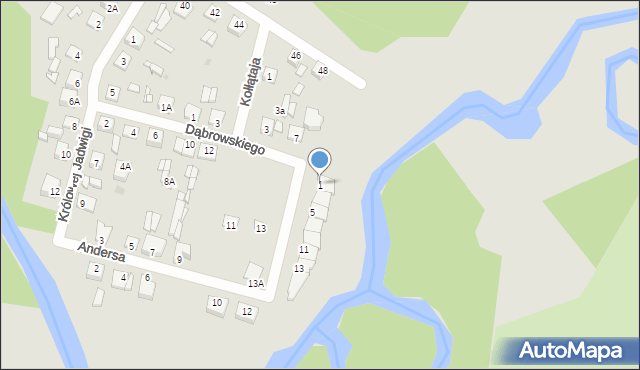 Sierpc, Księcia Józefa Poniatowskiego, 1, mapa Sierpc