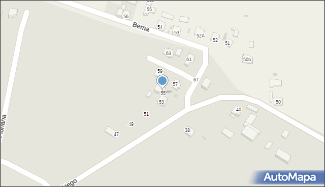 Słomniki, Księcia Józefa Poniatowskiego, 55, mapa Słomniki