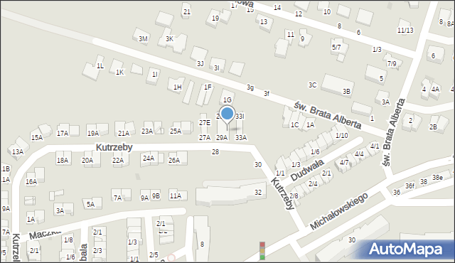 Częstochowa, Kutrzeby Tadeusza, gen., 31C, mapa Częstochowy