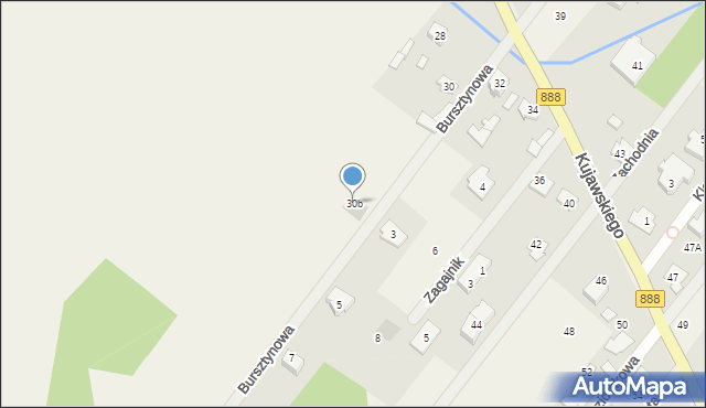 Feliksów, Kujawskiego Jana, 30b, mapa Feliksów