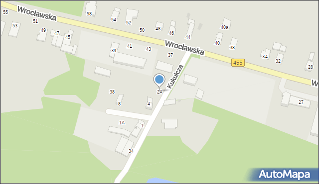 Jelcz-Laskowice, Kukułcza, 2A, mapa Jelcz-Laskowice