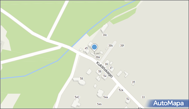 Kalisz, Kuklińskiego Ryszarda, gen., 41, mapa Kalisza