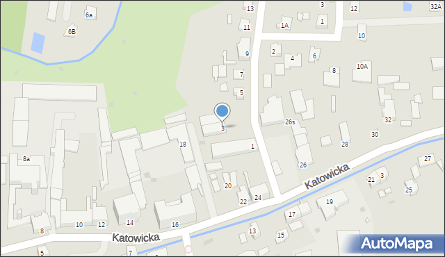 Kluczbork, Kujakowicka, 3, mapa Kluczbork