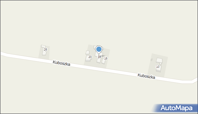 Krzyżowice, Kuboszka F., ks., 18, mapa Krzyżowice