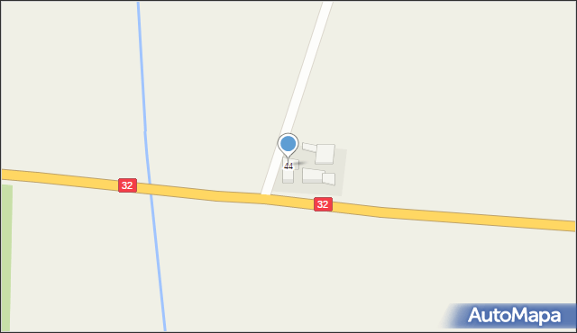 Kubaczyn, Kubaczyn, 44, mapa Kubaczyn