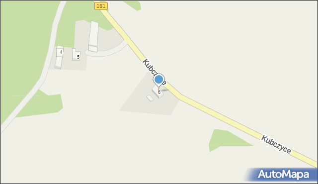 Kubczyce, Kubczyce, 6, mapa Kubczyce