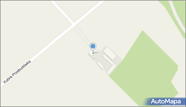 Kubra-Przebudówka, Kubra-Przebudówka, 6, mapa Kubra-Przebudówka