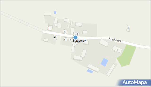 Kucborek, Kucborek, 5, mapa Kucborek