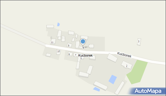 Kucborek, Kucborek, 6, mapa Kucborek