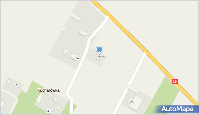 Kucharówka, Kucharówka, 5b, mapa Kucharówka