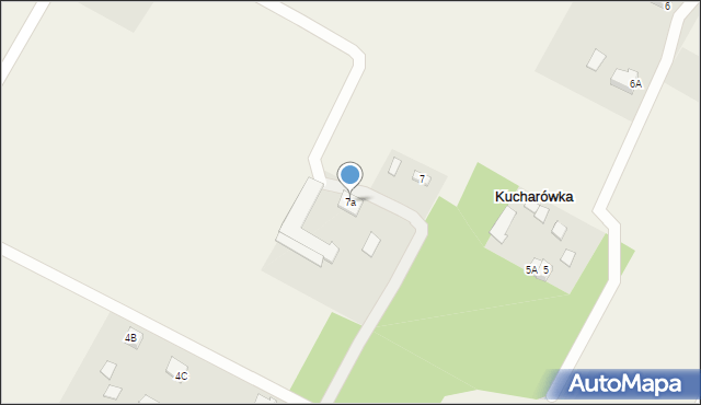 Kucharówka, Kucharówka, 7a, mapa Kucharówka