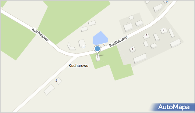 Kucharowo, Kucharowo, 4, mapa Kucharowo