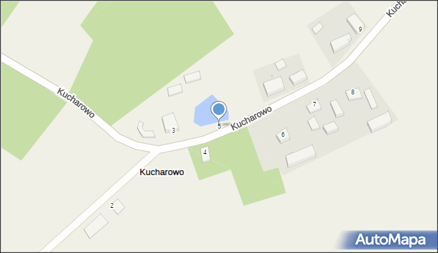 Kucharowo, Kucharowo, 5, mapa Kucharowo