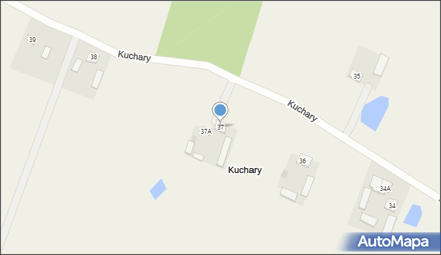 Kuchary, Kuchary, 37, mapa Kuchary