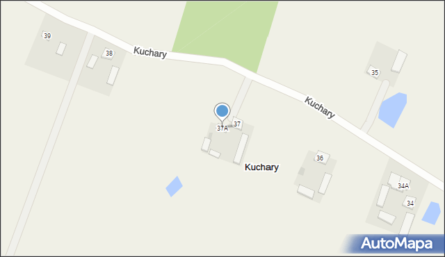 Kuchary, Kuchary, 37A, mapa Kuchary