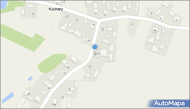 Kuchary, Kuchary, 28, mapa Kuchary