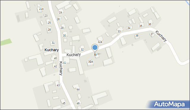 Kuchary, Kuchary, 39, mapa Kuchary