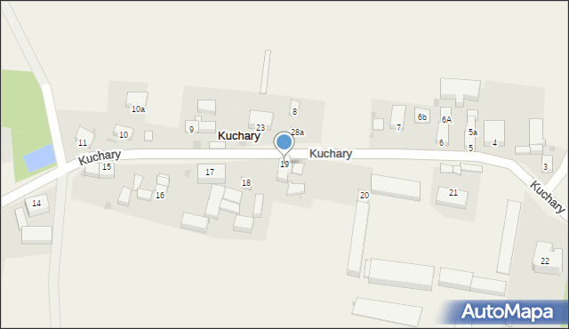 Kuchary, Kuchary, 19, mapa Kuchary