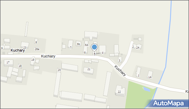 Kuchary, Kuchary, 5, mapa Kuchary