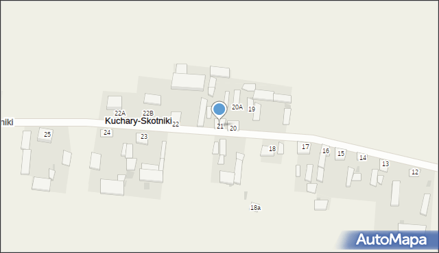 Kuchary-Skotniki, Kuchary-Skotniki, 21, mapa Kuchary-Skotniki