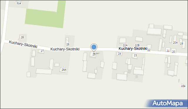 Kuchary-Skotniki, Kuchary-Skotniki, 25, mapa Kuchary-Skotniki