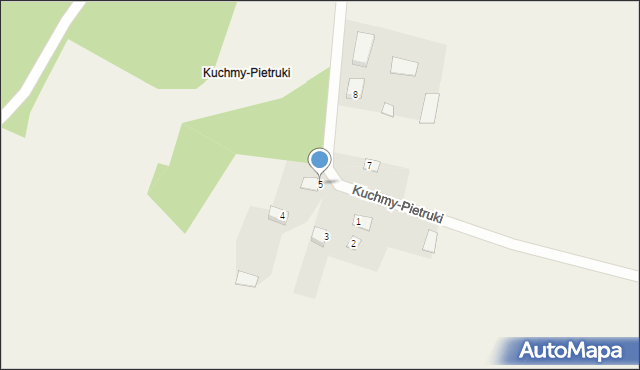 Kuchmy-Pietruki, Kuchmy-Pietruki, 5, mapa Kuchmy-Pietruki