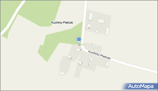 Kuchmy-Pietruki, Kuchmy-Pietruki, 6, mapa Kuchmy-Pietruki