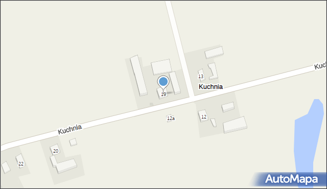 Kuchnia, Kuchnia, 19, mapa Kuchnia