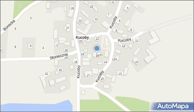 Kucoby, Kucoby, 16, mapa Kucoby