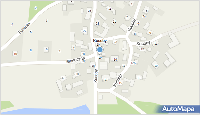 Kucoby, Kucoby, 19, mapa Kucoby