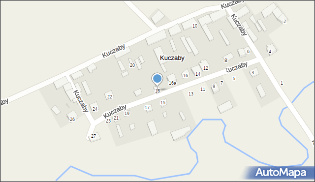 Kuczaby, Kuczaby, 18, mapa Kuczaby