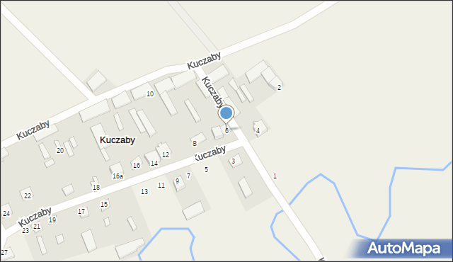 Kuczaby, Kuczaby, 6, mapa Kuczaby