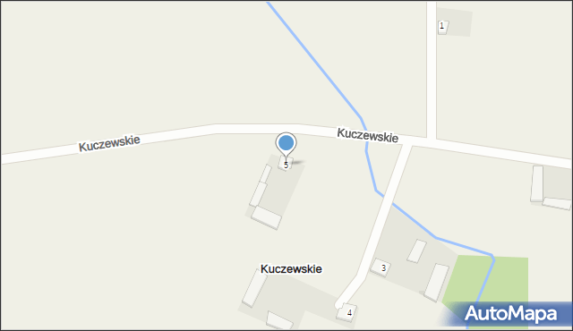 Kuczewskie, Kuczewskie, 5, mapa Kuczewskie