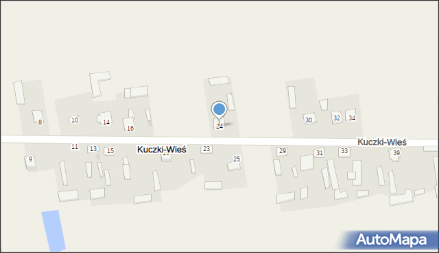 Kuczki-Wieś, Kuczki-Wieś, 24, mapa Kuczki-Wieś