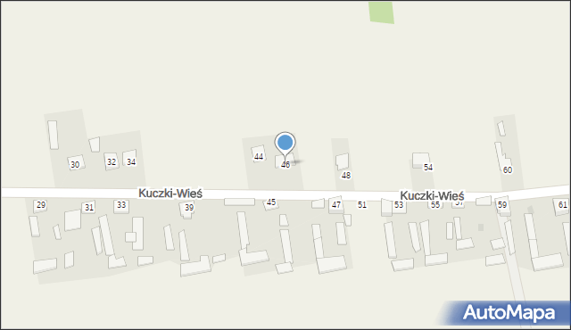 Kuczki-Wieś, Kuczki-Wieś, 46, mapa Kuczki-Wieś