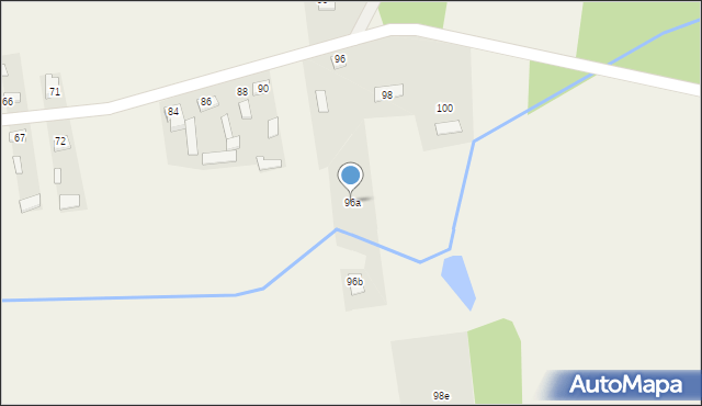 Kuczki-Wieś, Kuczki-Wieś, 96a, mapa Kuczki-Wieś