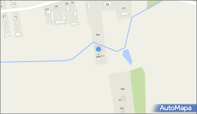 Kuczki-Wieś, Kuczki-Wieś, 96b, mapa Kuczki-Wieś