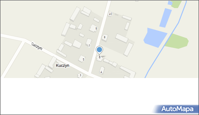 Kuczyn, Kuczyn, 6, mapa Kuczyn