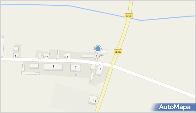 Kuczyna, Kuczyna, 11a, mapa Kuczyna