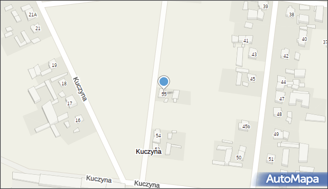 Kuczyna, Kuczyna, 55, mapa Kuczyna