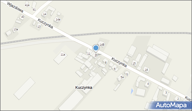 Kuczynka, Kuczynka, 10, mapa Kuczynka