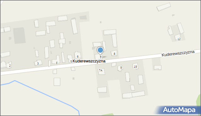 Kuderewszczyzna, Kuderewszczyzna, 7, mapa Kuderewszczyzna