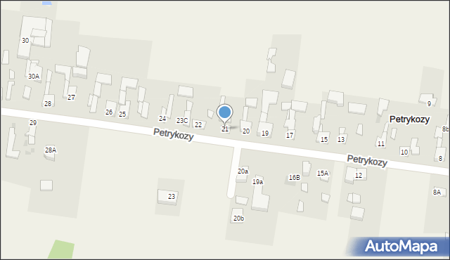 Kudrowice, Kudrowice, 21, mapa Kudrowice