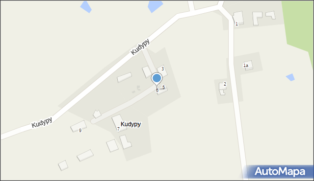 Kudypy, Kudypy, 6, mapa Kudypy