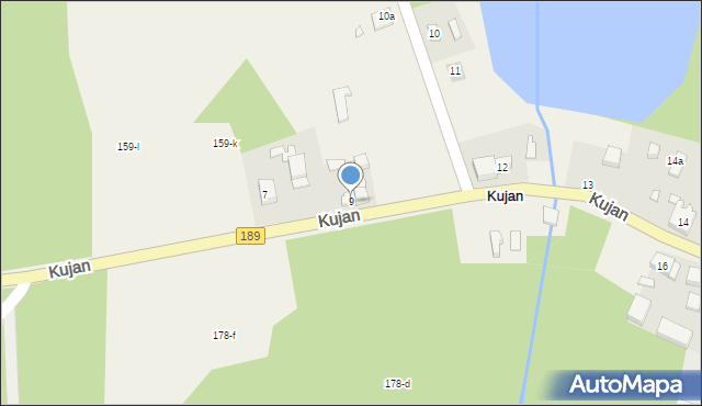 Kujan, Kujan, 9, mapa Kujan