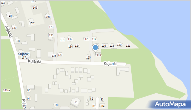 Kujan, Kujanki, 112, mapa Kujan