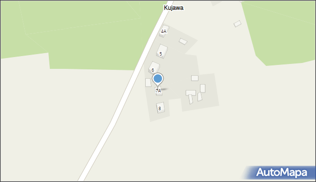 Kujawa, Kujawa, 7A, mapa Kujawa